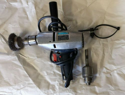 EE ELECTRO DOUBLE INSULATED 1/2&#034;REVERSIBLE DRILL MODEL X-132 WITH 2 JACOB SHANK