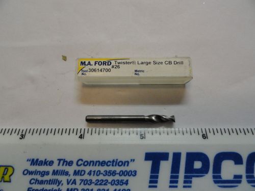 M.A. Ford #26 Solid Carbide Circuit Board Drill, 30614700