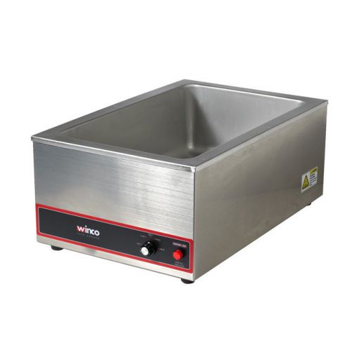 Restaurant Commercial Winco Electric Food Warmer with 4&#034; Steam Pan
