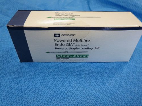 Covidien endo gia auto suture powered multifire -1 box of 6qty -in date 030316l for sale
