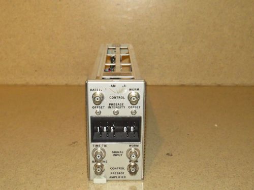 EG&amp;G CONTROL PREBASE AMPLIFIER MODEL N-AM-173A PLUG IN (EE)