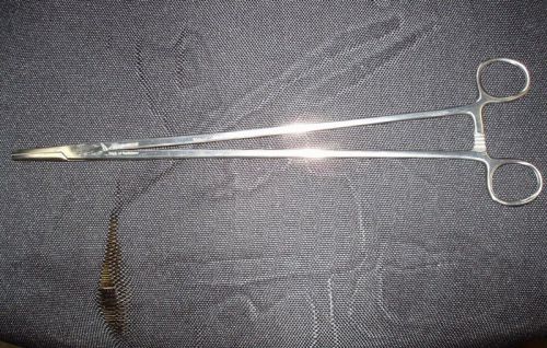 14&#034; Straight Hemostat Forceps with Locking Clamps - Stainless Steel 35.6cm