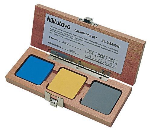 Mitutoyo 64AAA964 Calibration Set For Shore A Scales With Nominal 30, 60, And 90