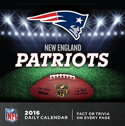 Turner New England Patriots 2016 Box Calendar, January-December (8051445)