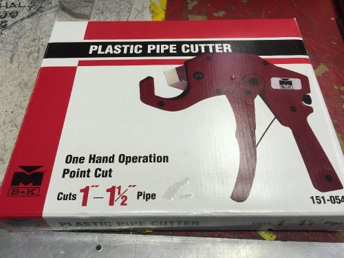 B &amp; K Plastic Pipe Cutter (1&#034;-1 1/2&#034;)