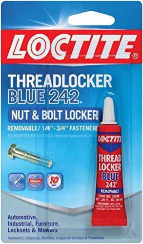 Henkel-loctite 209728 6 Pack 6ml 242 Blue Loctite Threadlocker