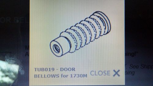 RPI #TUB019 Door Bellows for Tuttnauer Autoclaves 1730,2340,2540,3870,EZ Models