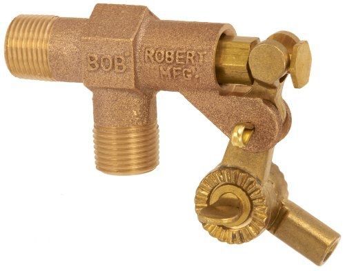 Robert manufacturing r900-5 series bob red brass float valve assembly with for sale
