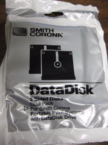 NEW Smith Corona  Pack of 2 DataDisks 2.8&#034; PWP&#039;s S 61838 S61838 CornonaPrint