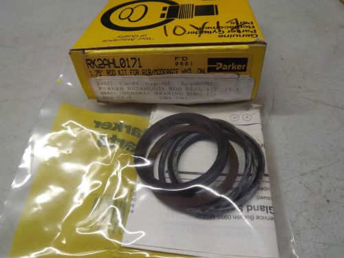 Parker rk2ahl0171 1 3/4&#034; air cylinder rod seal kit new sealed lot of 2 for sale