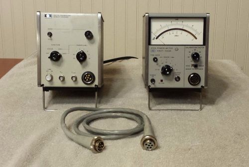 HP/Agilent 8477A Calibrator and HP 432A Power Meter with Cord, (Keysight)
