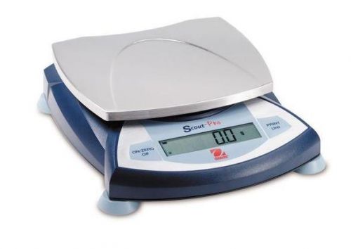 Ohaus SP6000 Lab Balance, Compact Gold Scale, 6000g X1 g, AC Adapter,New