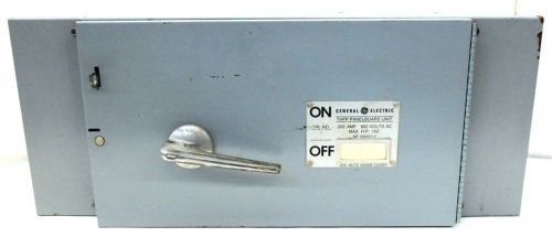 GENERAL ELECTRIC, THFP364 FUSIABLE PANELBOARD SWITCH, 600VAC, 200A, 3 PHASE