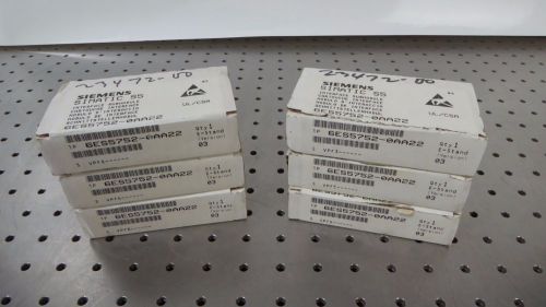 Z128936 (Lot of 6) Siemens Interface Sub Module 6ES5752-0AA22 (RS-232C) - NIB