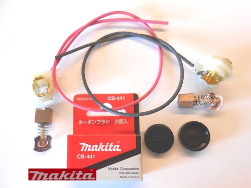 Makita CB-441 Brush 194435-6 + Holder + 2 Caps 643941-3 For BSS610 DSS610