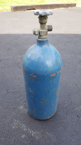 15 lb Pound Steel CO2 Pressure Cyclinder CGA valve Air Tank 9&#034; dia x 21&#034; Height