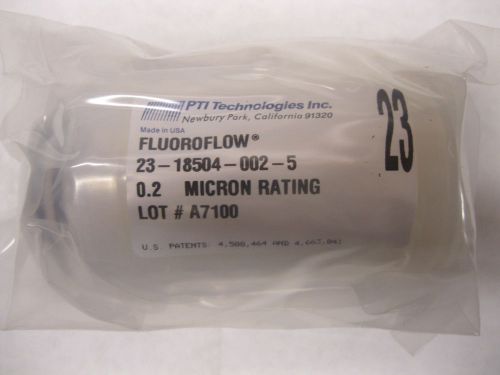 Fluoroflow 23-18504-002-5 pleated ptfe membrane 0.2 micron rating new (c5) for sale
