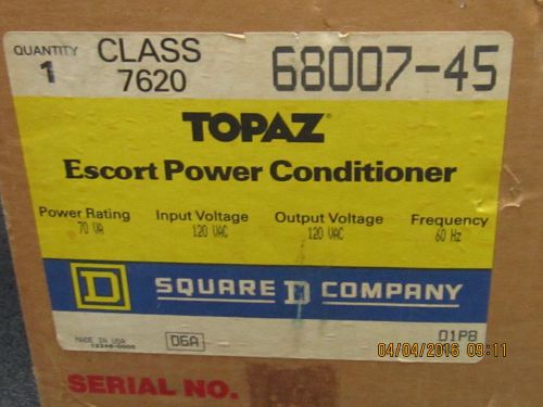 Topaz escort power conditioner 68007