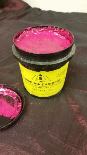 Holographic Glitter Red Ink Quart for screen printing