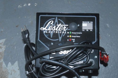 Lester Charger Series E  24 volt 25 amp small  red end   New