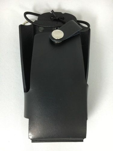Boston Leather 5483RC-NW Radio Holder for Firefighters (no window)