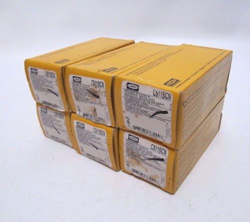 (LOT OF 6 NEW) Hubbell Single Pole Ivory Commercial Grade Switch CS115ICN CS115I