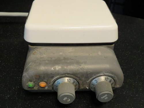 Corning PC-220 Magnetic Stirrer &amp; Hot Plate, 4x5 Porcelain Top GUARANTEED!