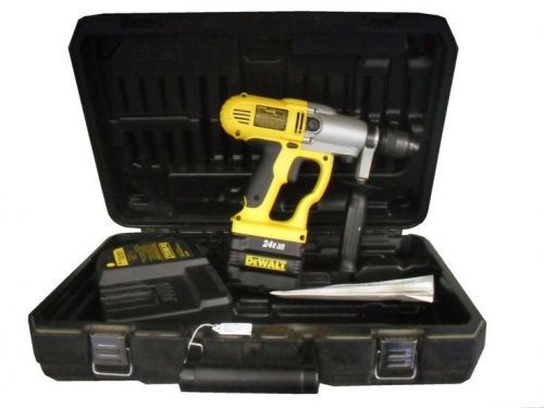 DeWALT 24 volt dw006 Cordless drill / Hammer Drill  batteries and charger