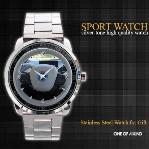 New Arrival BMW i3 Steering Wheel sport Metal Watch