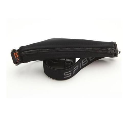 SPIbelt Original Small Personal Item Belt, Black Fabric/Black Zipper #7BLA001001
