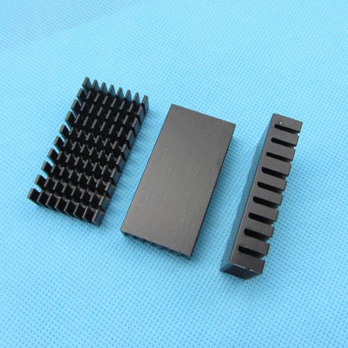 5pcs Black 50*25*10MM  Aluminum Heatsink Heat Sink for LED Power IC Module PBC