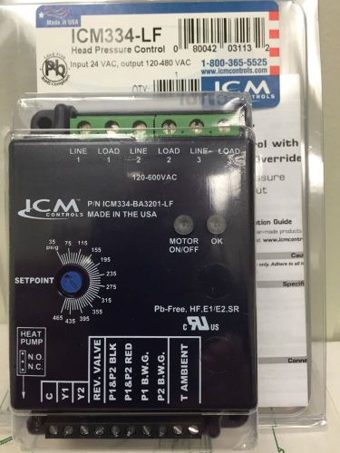 Head Pressure Control ICM 334-LF