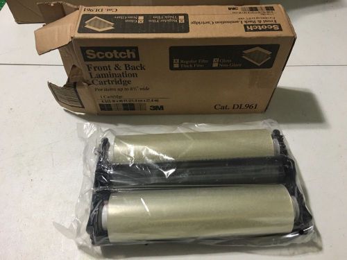 Scotch 3M Front and Back Lamination Refill Cartridge DL961