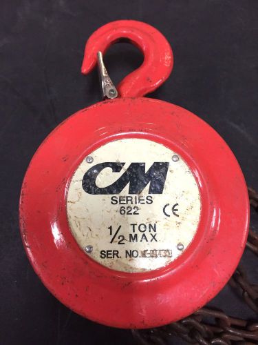 1/2-ton CM Chainhoist 15&#039; chain fall