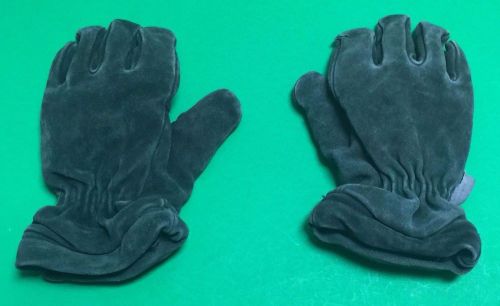 American Firewear FIREFIGHTER Turn Out Gloves Green Model 7500 Size L Large
