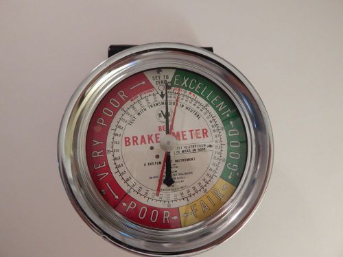 Vintage Bear Manufacturing Co. Brake Meter Instrument Model #495 Used- Untested