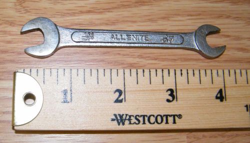 Allenite 1/32 x 5/16 Double Open End Drop Forged Steel Wrench Only **Japan**