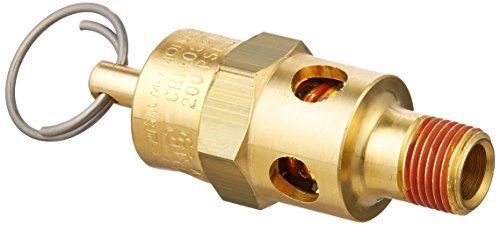 Control Devices ST2512-1A200 ST Series Brass Soft Seat ASME Safety Valve, 200