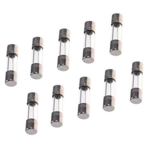 Bcp pack of 10 pcs f5al fast-blow fuse 5a 250v glass fuses 5 x 20 mm (5amp) (... for sale