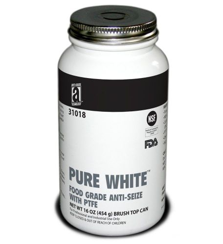 Pure white 31018 food grade anti-seize compound with ptfe 16 oz. white paste for sale