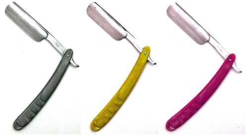 Straight razor for simple hand microtome - handle colors vary for sale