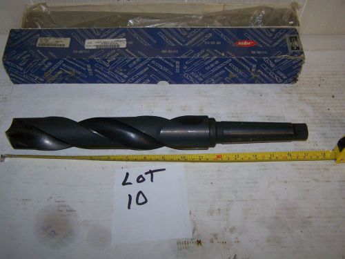 1-7/8&#034;  2-flute drill with No. 4 MT shank, excellent condition