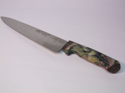 Dexter Russell SF145-10 New 10in Blade RARE CAMOUFLAGE HANDLE Pro Kitchen Knife