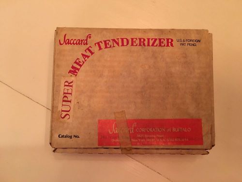 Jaccard AUTHENTIC Vintage Meat tenderizer, In Box