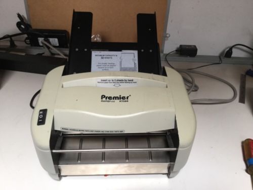 Martin Yale Premier Brand Rapid Fold P7200 Paper Folder With Power Supply Tested