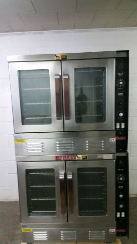 Vulcan snorkel double stack convection ovens sg-22rhe tested natural gas 115v for sale