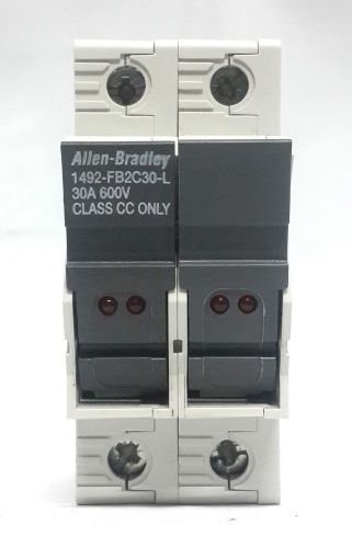 Allen-Bradley 1492-FB2C30-L Ser B Fuseholder 30A 600V *Free worldwide shipping*