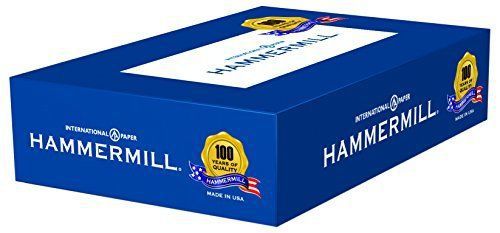 Hammermill Paper, Laser Print Paper, 32lb, 11 x 17, Ledger, 98 Bright, 2000 / 4