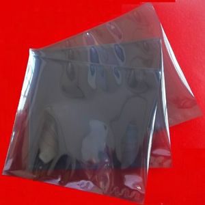 120*160mm Open Top Anti Static Bag  APET Translucent silver Resealable