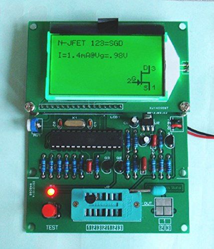 Yosoo gm328 lcd display transistor tester esr meter cymometer square wave gen... for sale